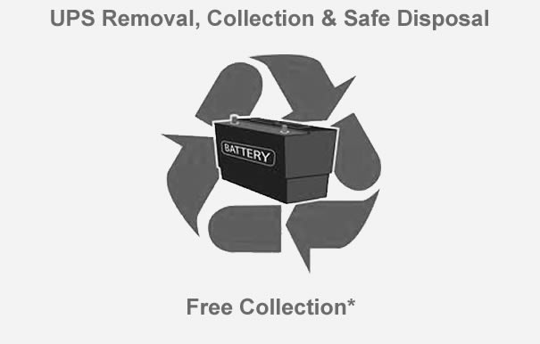 UPS BATTERY DISPOSAL FREE